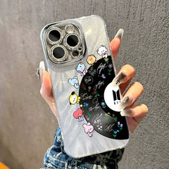 BANGTAN VINYL Mirror Phone Case