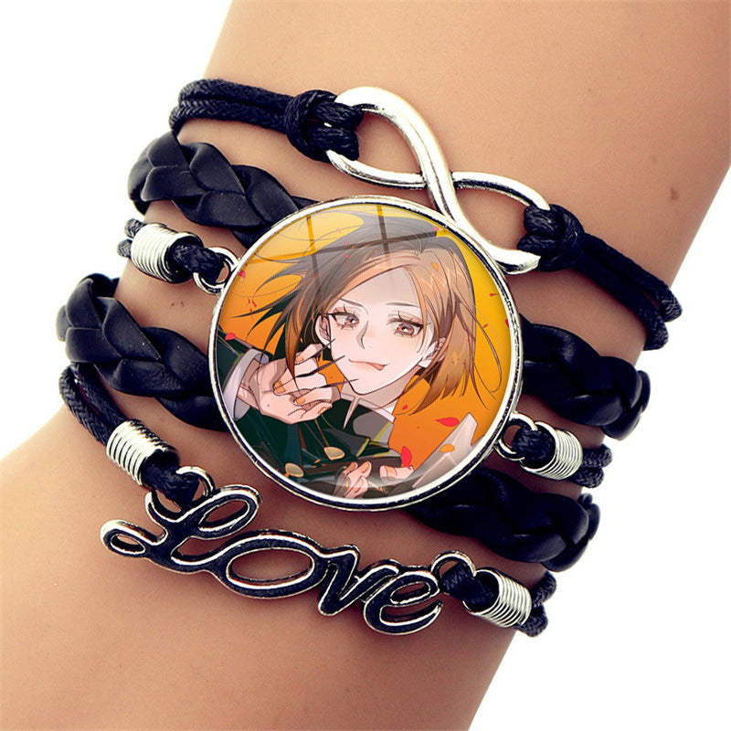 Casual Anime Weaving Multi-layer Bracelet