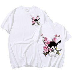 Cool Men's Zoro Print Crew Neck Relaxed T-Shirt