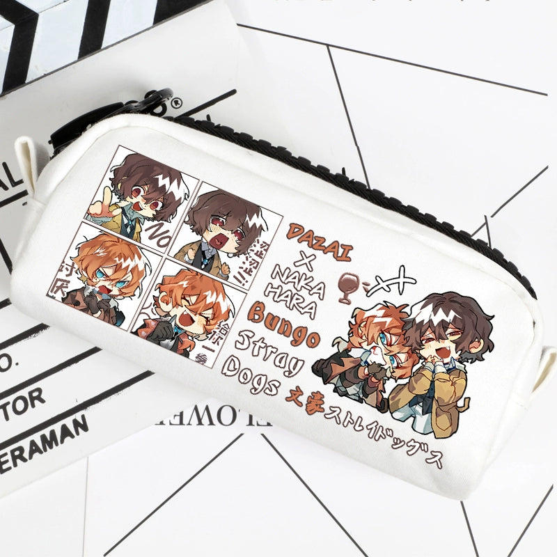 Anime Large Capacity Pencil Bag