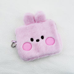 Kpop Plush Storage Cosmetic Bag