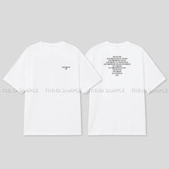JENNIE ZEN SERIF Printed T-shirt Top