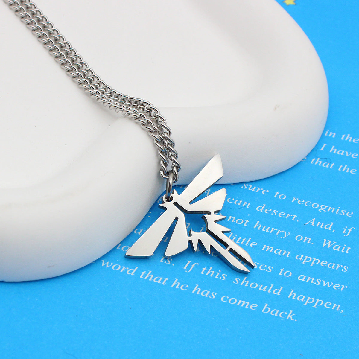 Game Logo Stainless Steel Necklace