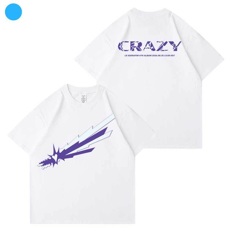 KPOP CRAZY LOGO Short-sleeved T-shirt