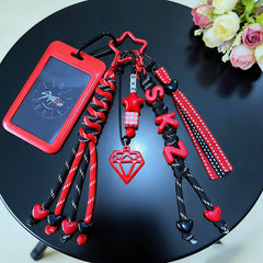 SKZ Card Holder Pendant Bag Charm