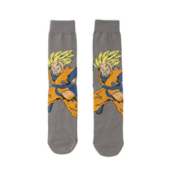 Goku Anime Medium Tube Cotton Socks