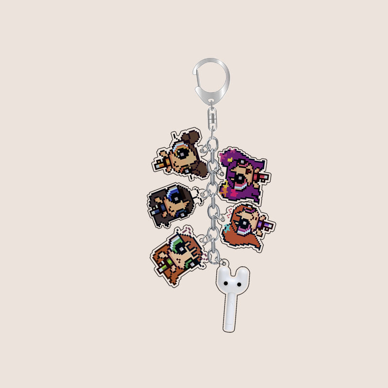 DANIELLE HAERIN HANNI String Keychain Pendant