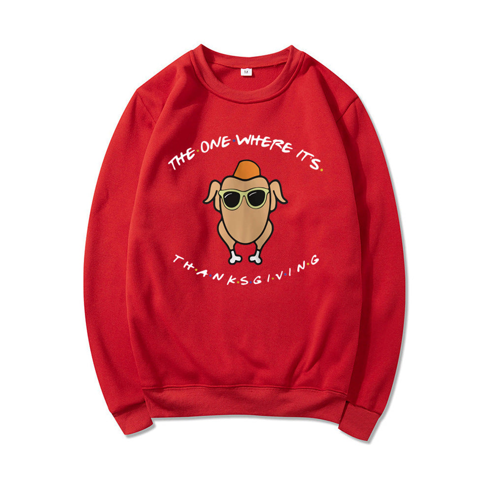 Friends Turkey The One Where It's Thanksgiving Sweatshirt