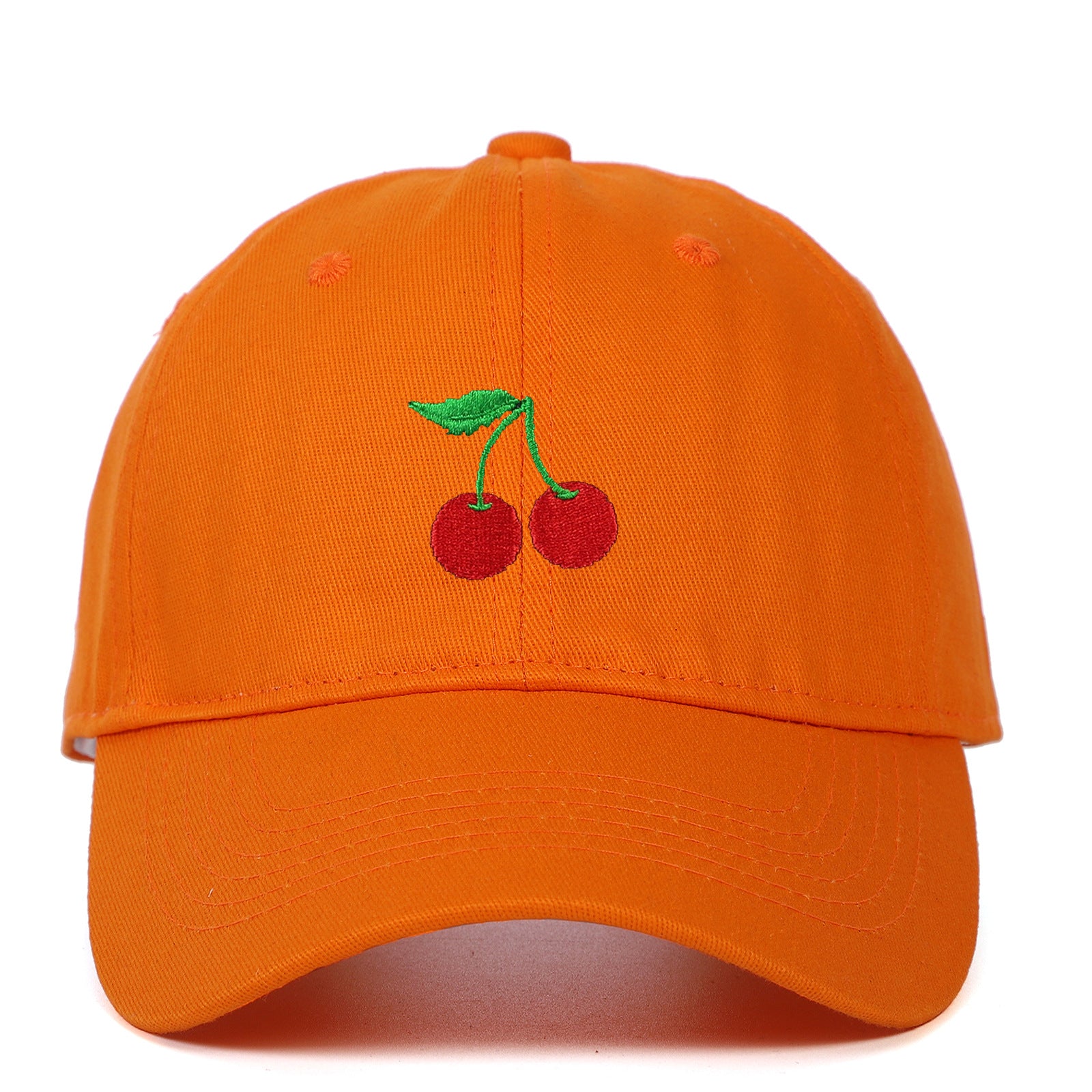 Cherry Embroidered Baseball Cap