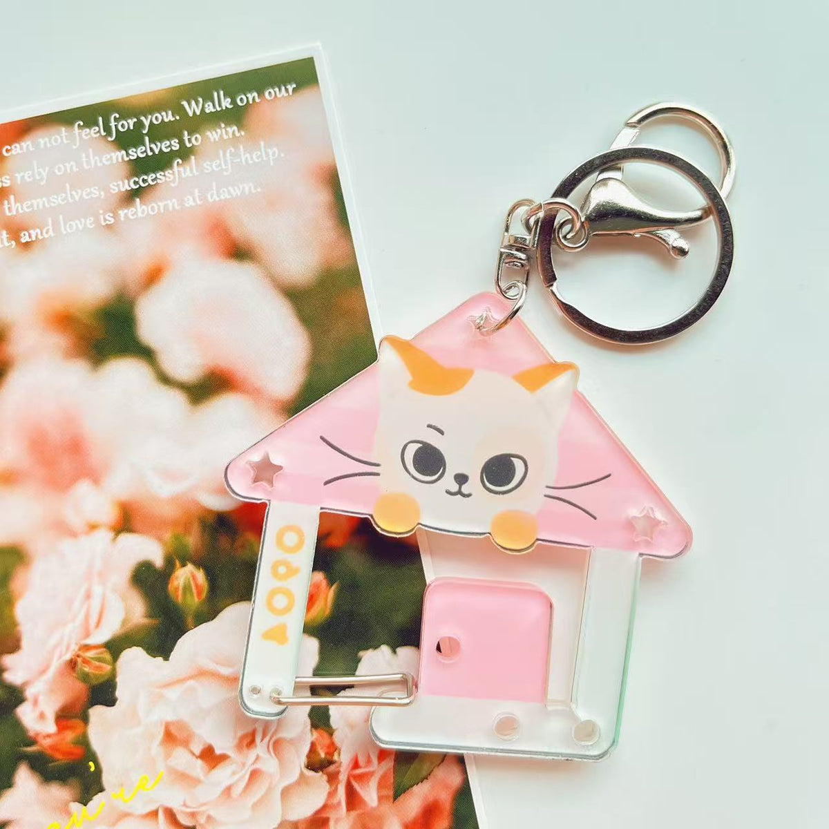 Cartoon KPOP Pendant Keychain Clip