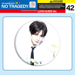 TWS "NO TRAGEDY" Album Badge Mirror Keychain Set