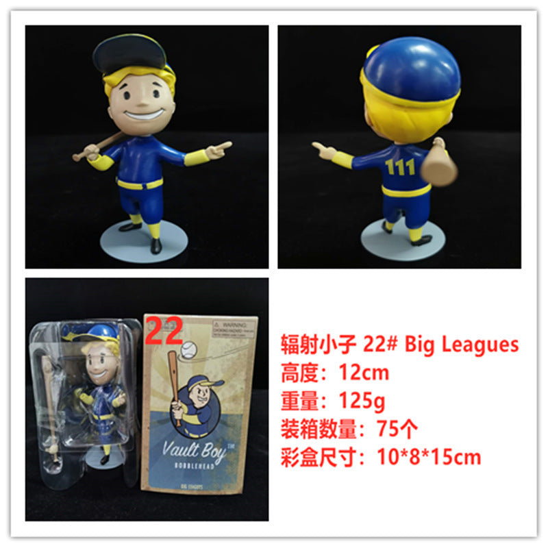Cute Fallout Game Doll Figure Ornament