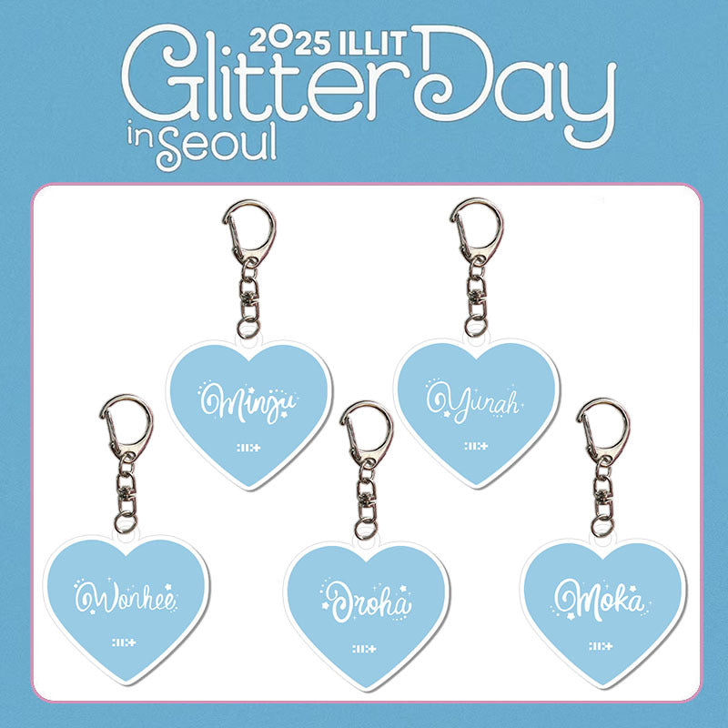 :ll:+ <GLITTER DAY IN SEOUL>2025 Acrylic Keyring
