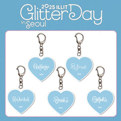 :ll:+ <GLITTER DAY IN SEOUL>2025 Acrylic Keyring