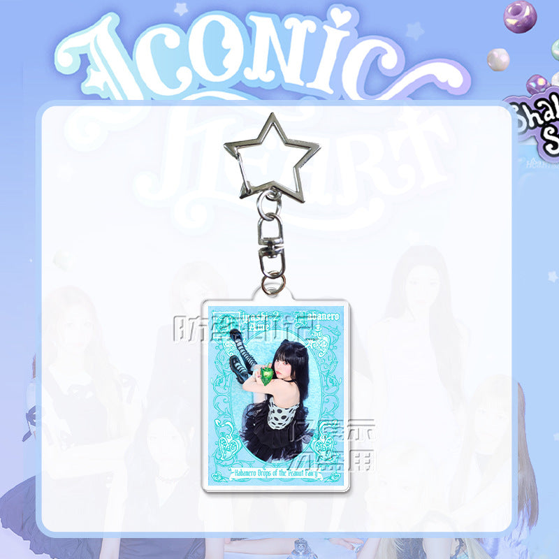 H2H "ICONIC HEART" Acrylic Pendant Keychain