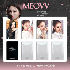 KPOP MY EYES OPEN VVIDE Album PhotoCards