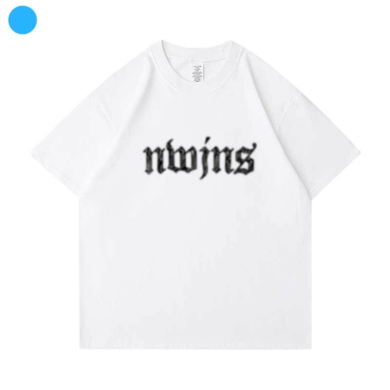 NJZ LOGO Short-sleeved T-shirt Top