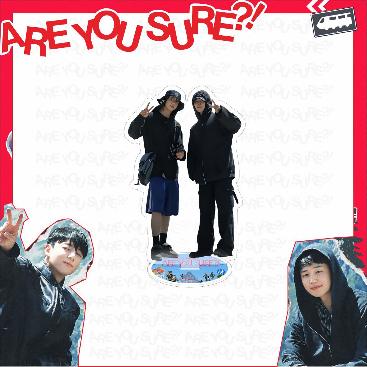 Jung Kook Jimin Are You Sure Acrylic Desktop Ornament
