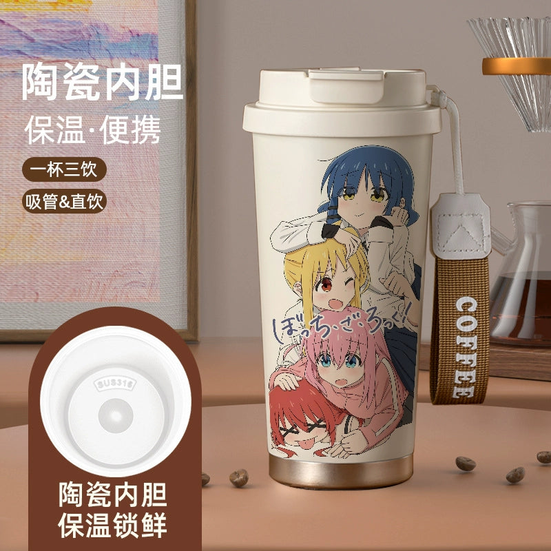 Chic Anime Thermos Water Cup