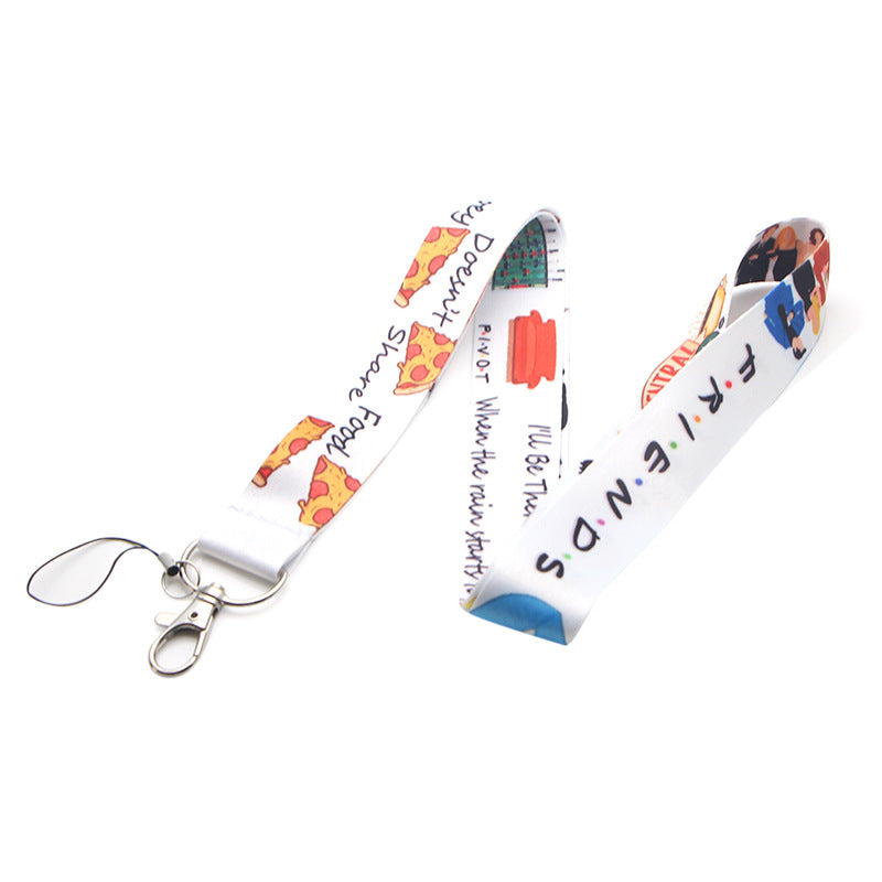 Friends Phone Lanyard ID Card Holder