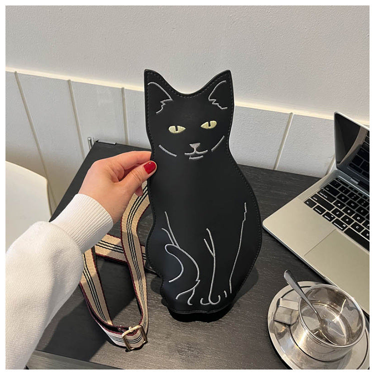 Cute Cat Kitten Crossbody Shoulder Bag