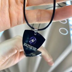 Katseye Guitar Pick Necklace Keyring