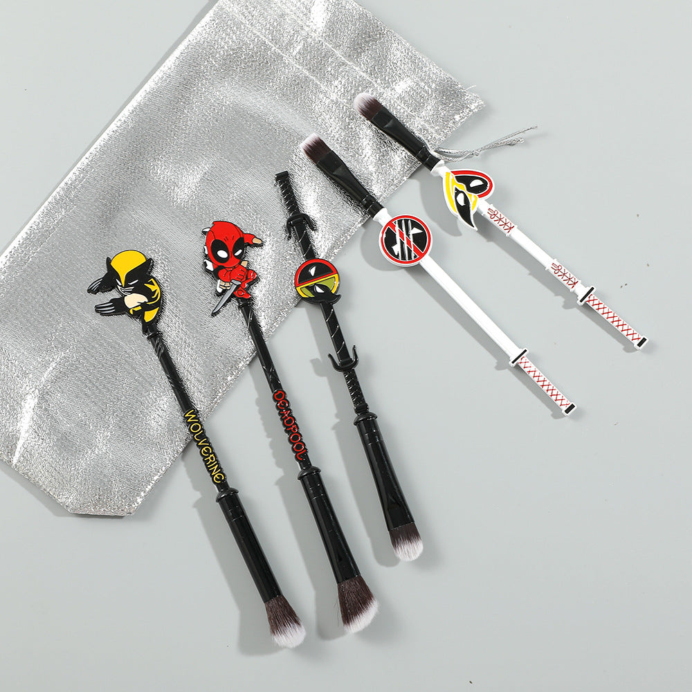 Deadpool & Wolverine Makeup Brush Set