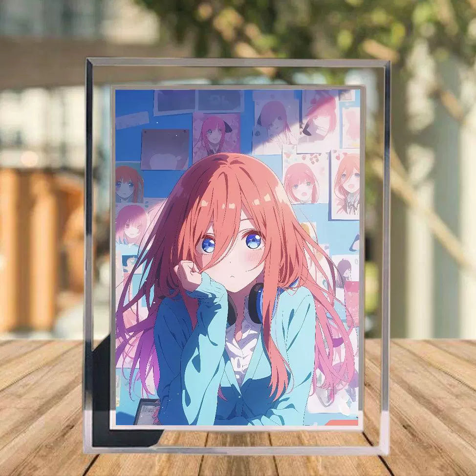 Nakano Anime Crystal Photo Frame