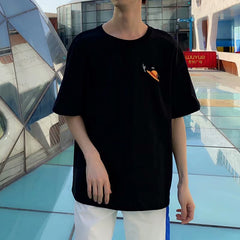 Trendy Men's Luffy Printed Loose T-shirt