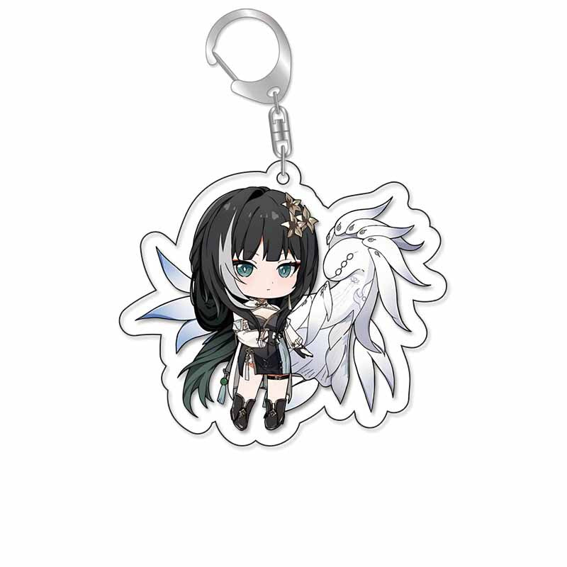 Cute Game Acrylic Keychain Pendant