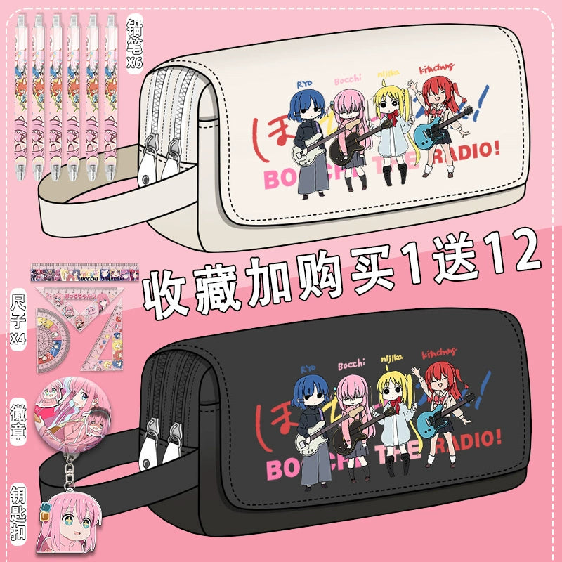 Anime Stationery Pencil Bag Storage Box