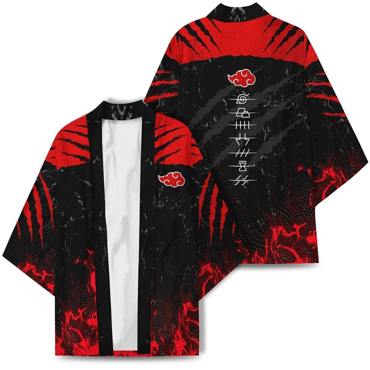 Unisex Anime Casual Cosplay Kimono Cape