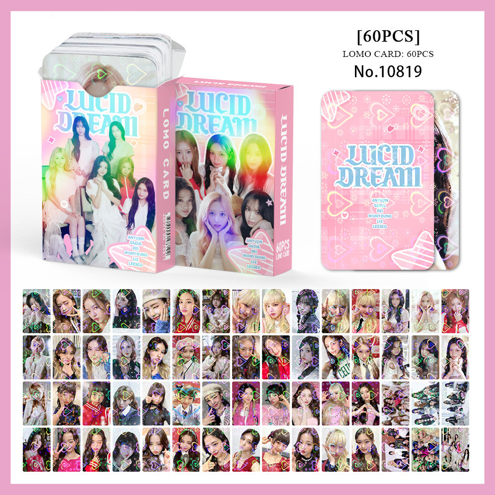60PCS LUCID DREAM Heart Flash Photocard