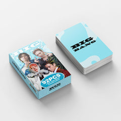 92PCS BIGBANG Photo Card Sticker Collection