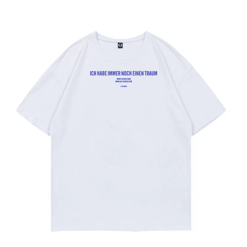 Sunghoon Same Cotton Printed Short-sleeved T-shirt