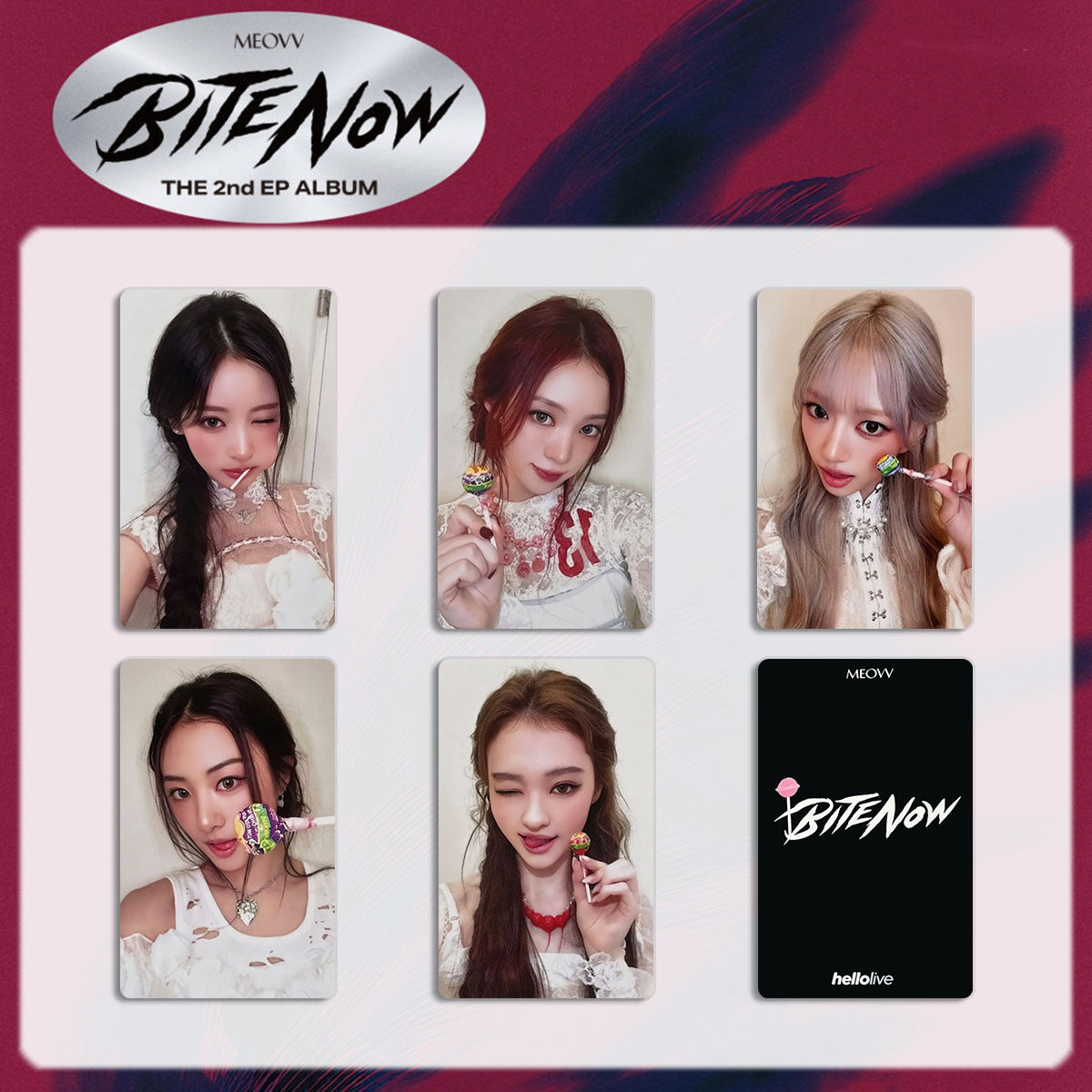 MEOVV BITE NOW Draw Photocard