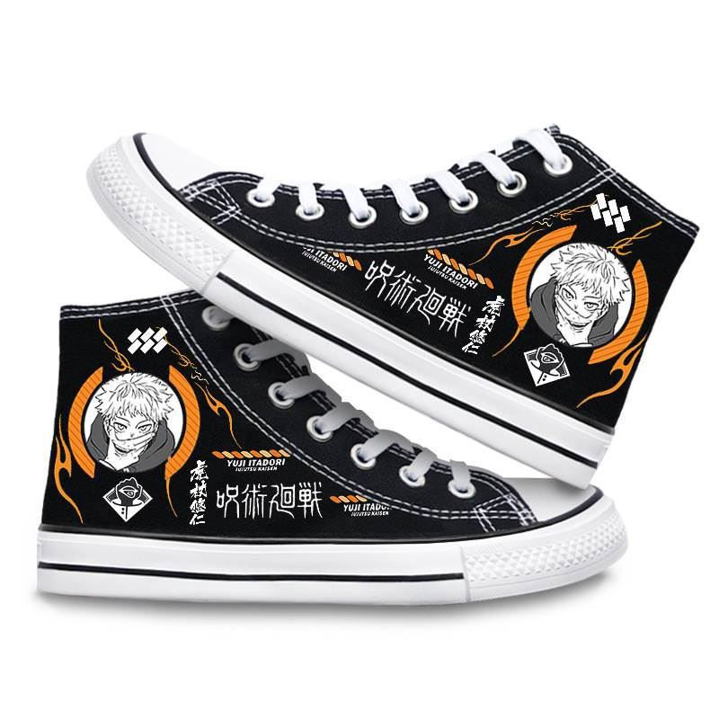 Unisex Anime High-top Canvas Shoes