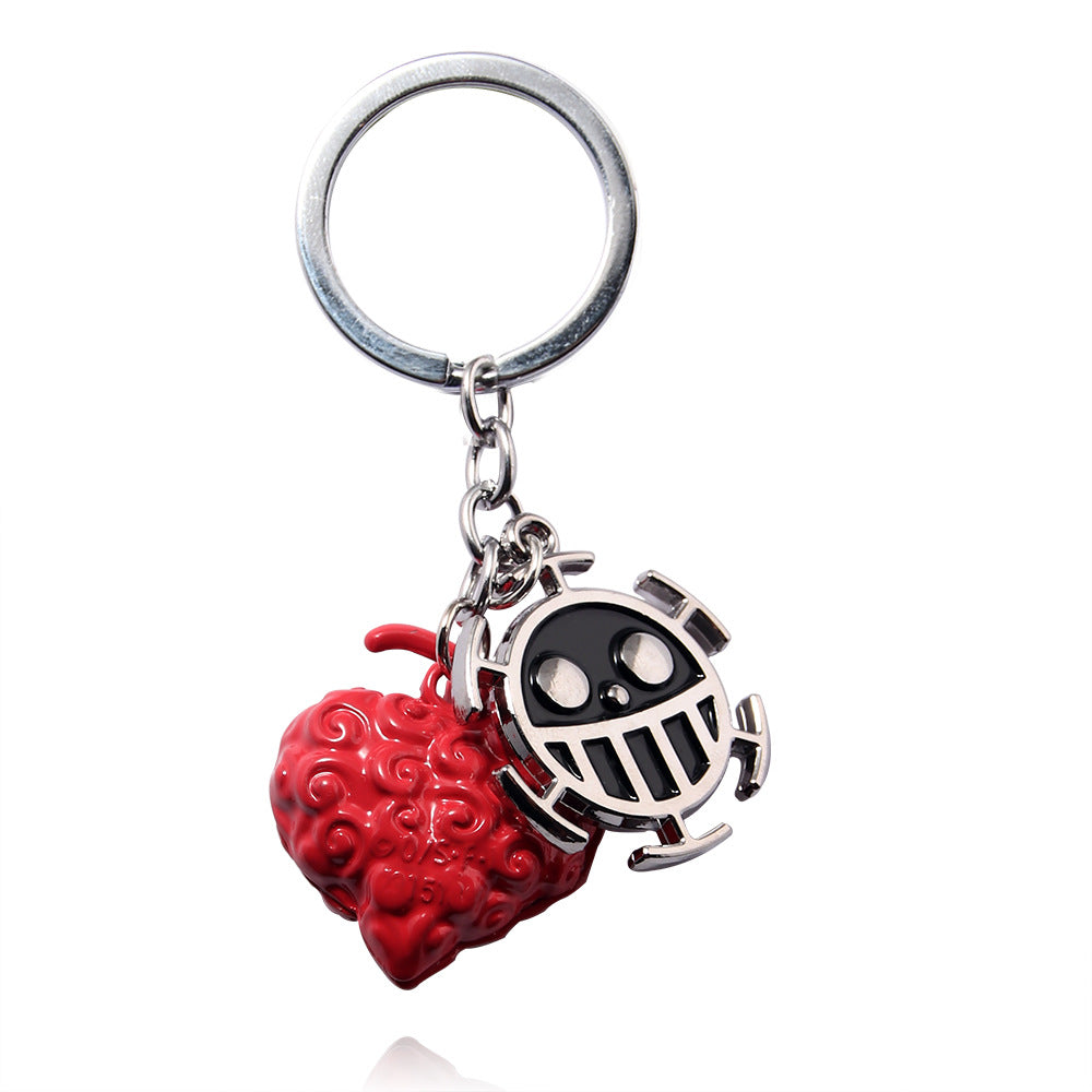 Cute Devil Fruit Keychain Pendant