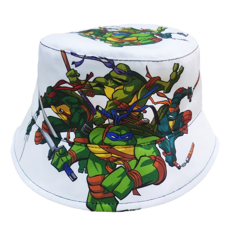 Casual Anime Printed Bucket Hat