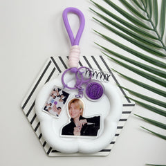 BANGTAN Acrylic Pendant Rope Keychain