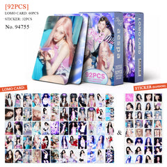 92PCS AE KISS N TELL Photo Cards Stickers