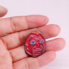 Anime Brooch Metal Badge