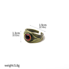 Retro Game Red-eye Ring