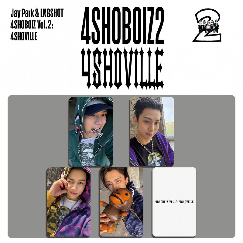 "4SHOBOIZ Vol.2 4SHOVILLE" Photocard Collection