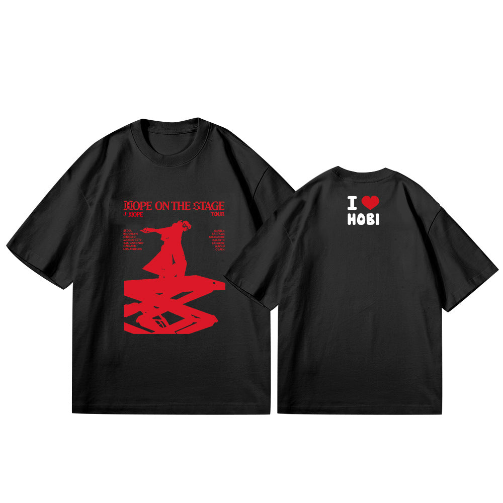 J-Hope Double-Sided Print Casual Tee