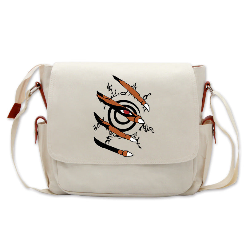 Trendy Sasuke Kakashi Anime Mailman Bag