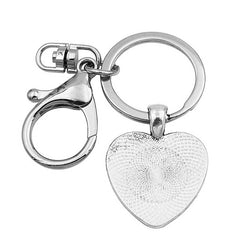 KPDH Heart Pendant Keychain