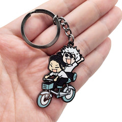 Cute Gojo Metal Keychain Pendant