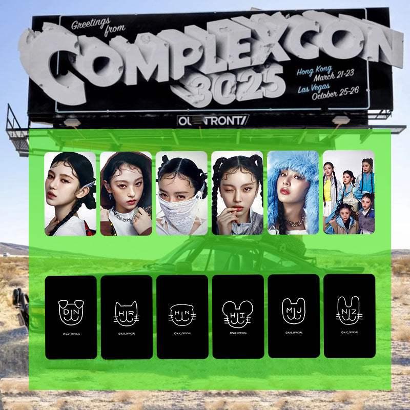 NJZ COMPLEXCON HAERIN HANNI MINJI Photocard