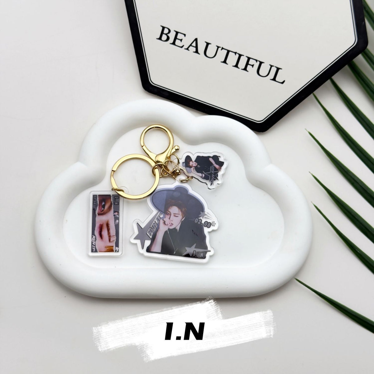 SKZ RUN IT Acrylic Keychain Bag Pendant
